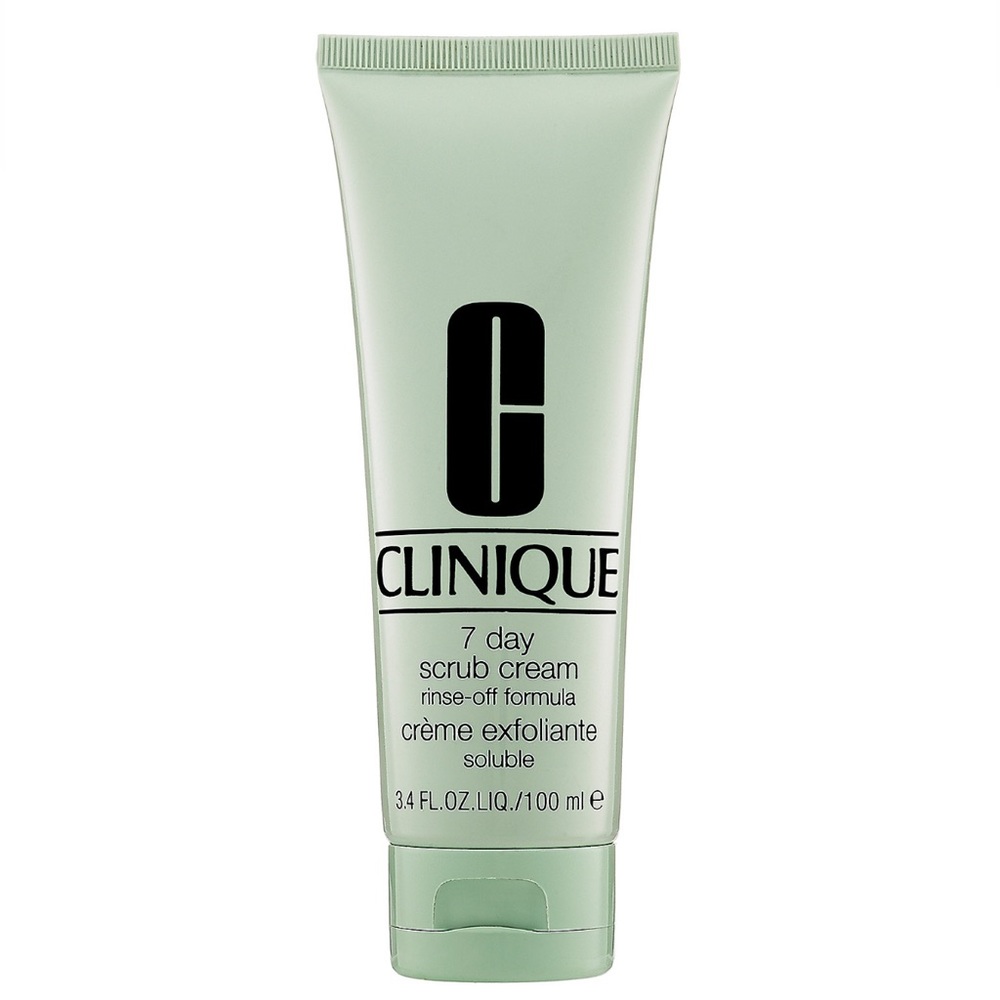 SALE …🌷2 FOR 28$ 🌺NEW FULL SIZE CLINIQUE 7 DAY SCRUB CREAM 100ml